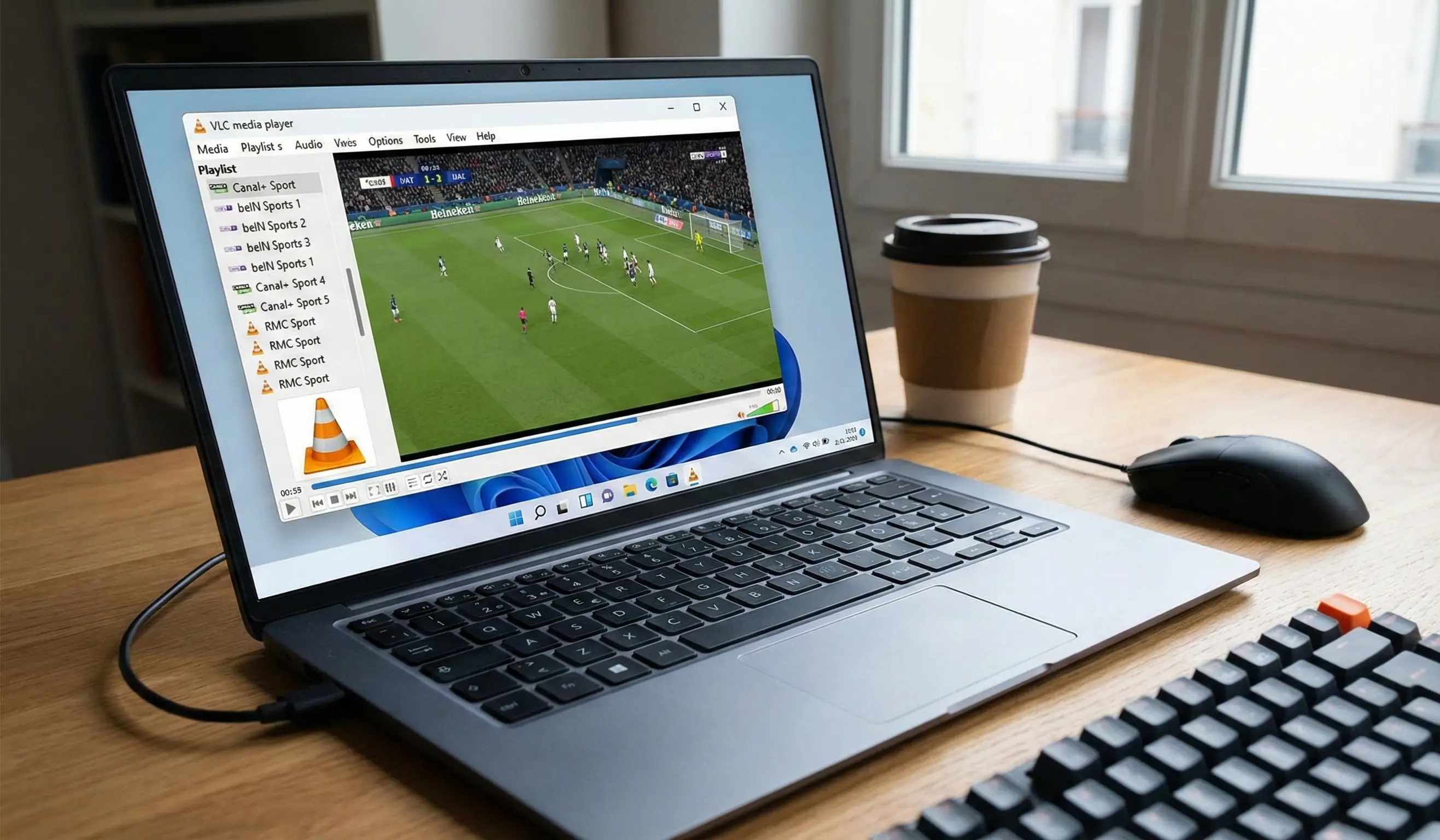 Regarder IPTV sur ordinateur PC Windows avec VLC